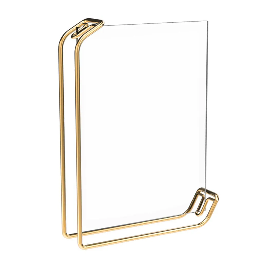 

Brand New Photo Frame Display Holder Decorating Desktop Gift Home Horizontal Office Paintings Picture Versatile