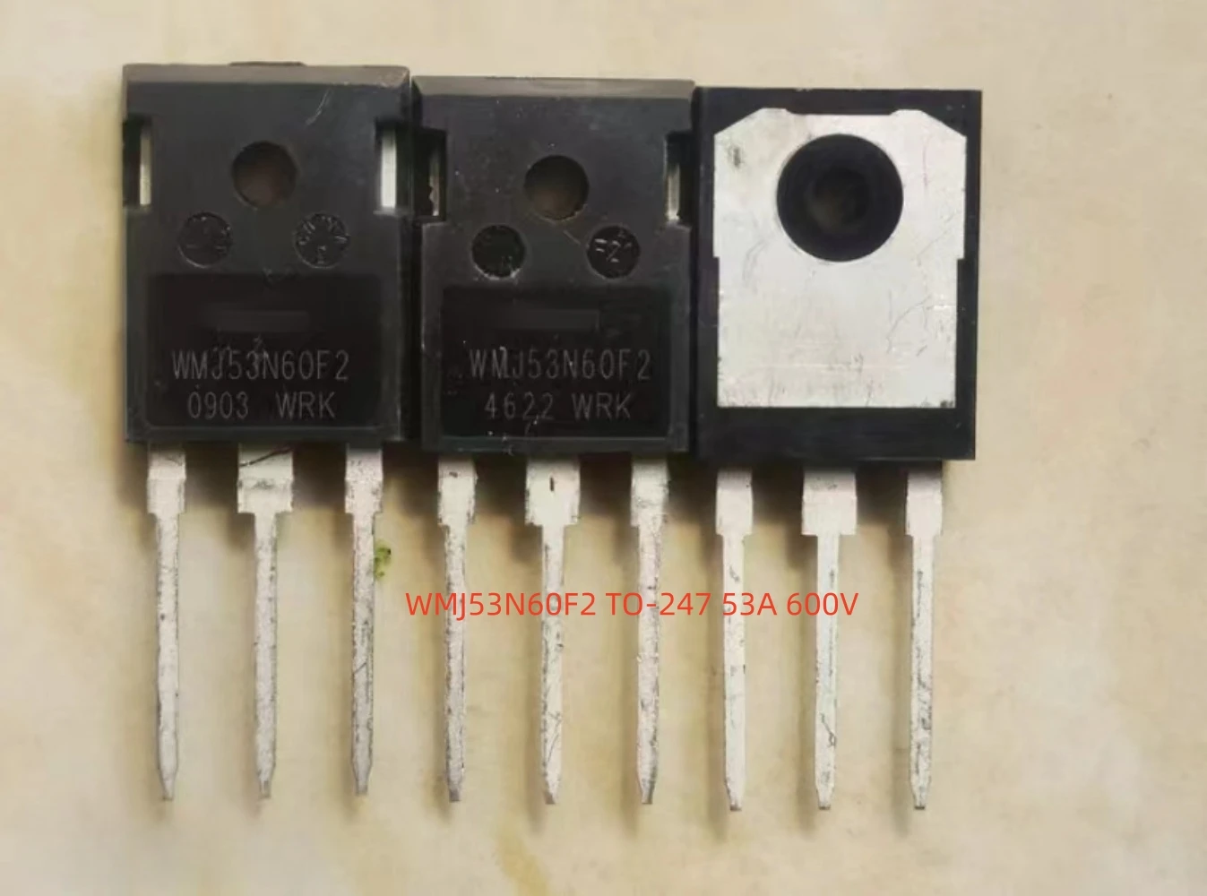 

WMJ53N60C4 WMJ53N60F2 TO-247 53A 600V