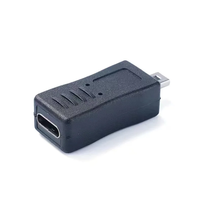 Mini USB Type C Adapter Mini USB 8 PIN Male to USB Type-C 3.1 Female Data Sync Power Supply Digital Camera Adapter Cable Cord