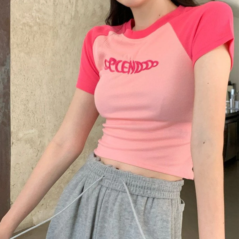 

Футболка для свидания, модная женская футболка из полиэстера для вечеринок, покупок и других случаев, простая