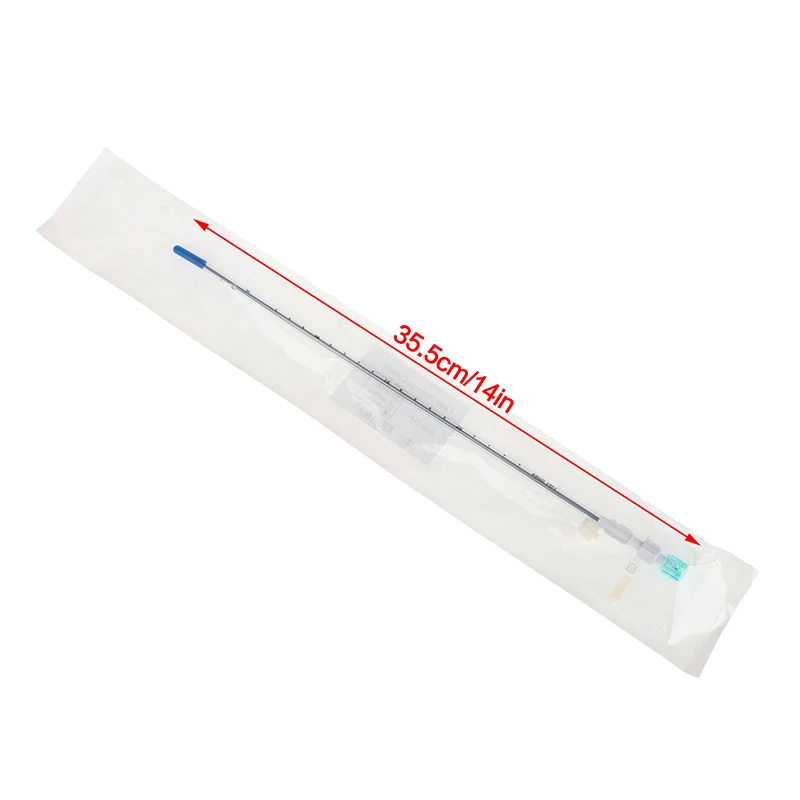 Disposable Thoracic Drainage Catheter Chest Tube With Trocar PVC Drainage Catheter Thoracic Drainage Tube Thoracic Fr8/Fr14