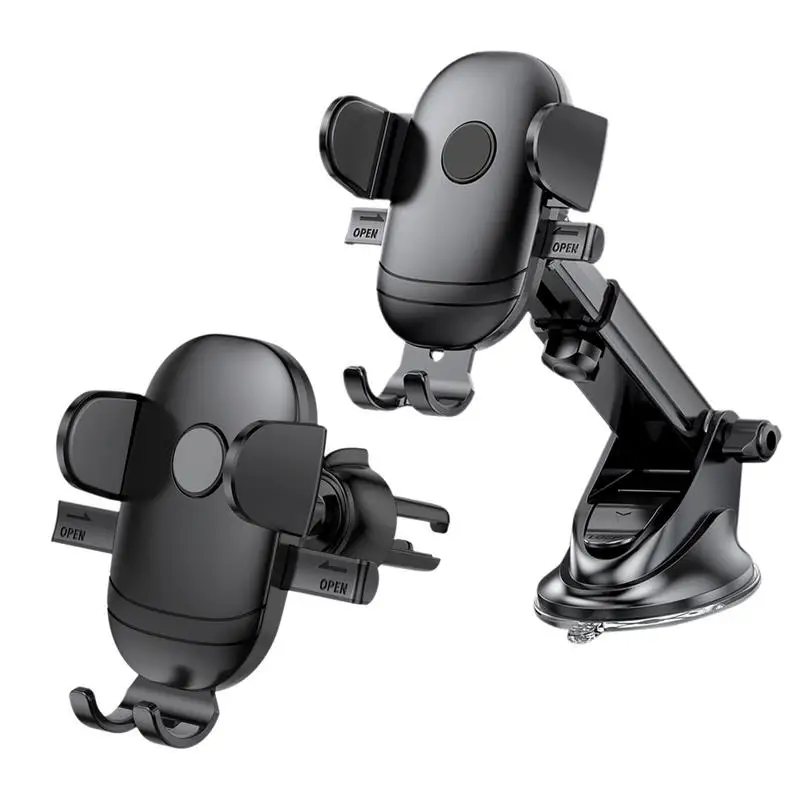 

Sucker Car Phone Holder Mount Stand Automobile 360 degree Adjustable Cell Telescopic Support multifunctional dashboard bracket