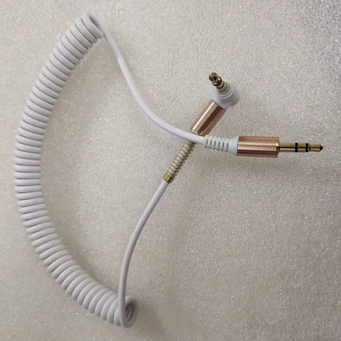 Durable 3.5mm Audio Cable 3.5 Jack Male to Male Aux Cable Spring Headphone Code for Headphone Speaker Fast Delivery