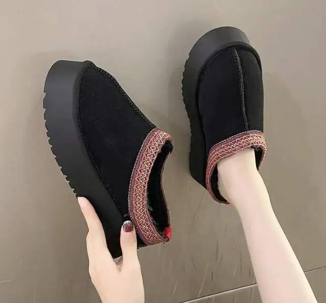 Women's Slippers Winter Brand Designer Plush Warm Shoes Unisex Indoor  Outdoor Flip Flops Casual Shoes Zapatos De Mujer Uggs - AliExpress