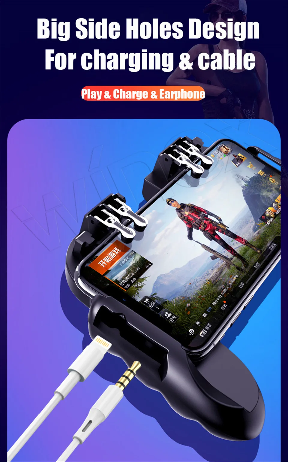 BYSL-H9 PUBG Ʈѷ Ľ ΰ  е ̽ƽ, ȵ̵  L1 R1  Ʈ Ʈ,  ȭ   е