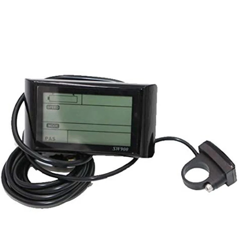 36V Sw900 E-Bike Display Lcd Parte E Accessori Per Biciclette Elettriche, Utilizzati Per Kit E-Bike, Kit Di Conversione Per Biciclette Elettriche