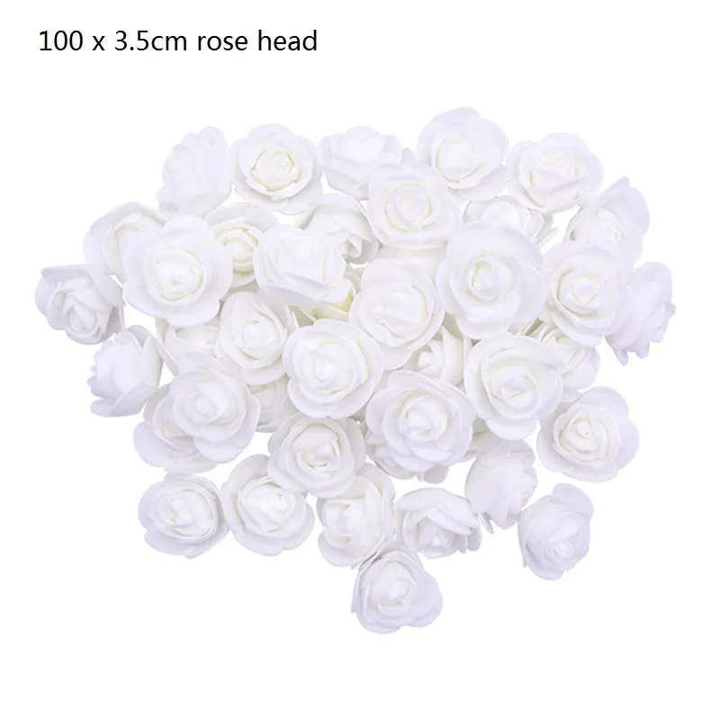 100pcs white