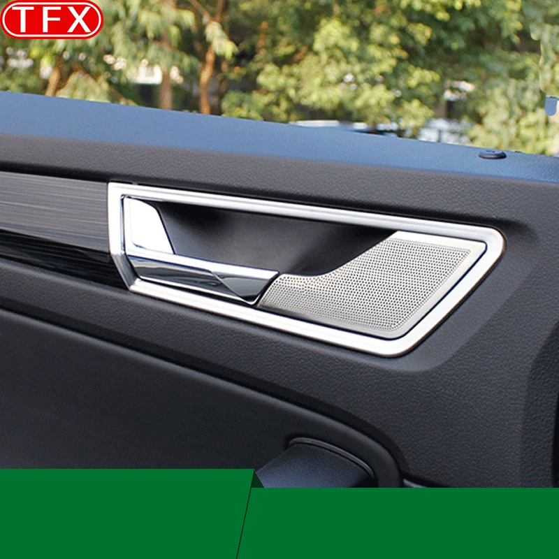 For-Skoda-Kodiaq-2017-2020-Car-Interior-Door-Panel-Audio-Trumpet-Cover ...