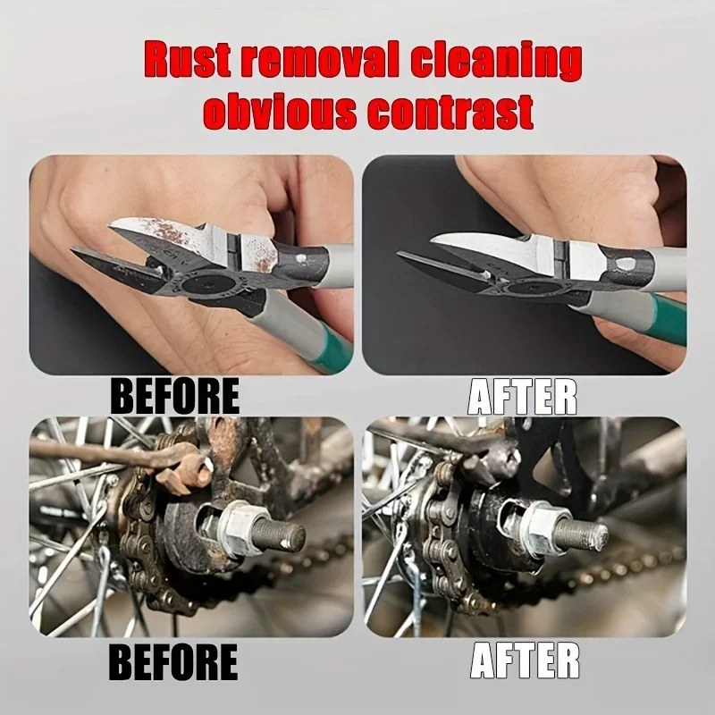 Rust Removal Spray Iron Out Rust Converter Universal Metal Remover for Automobile Parts Tires Rim rust remover spray