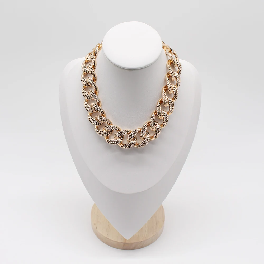 Title 4, ABS Gold Dog Chain For Small Large Dogs Lightwe...