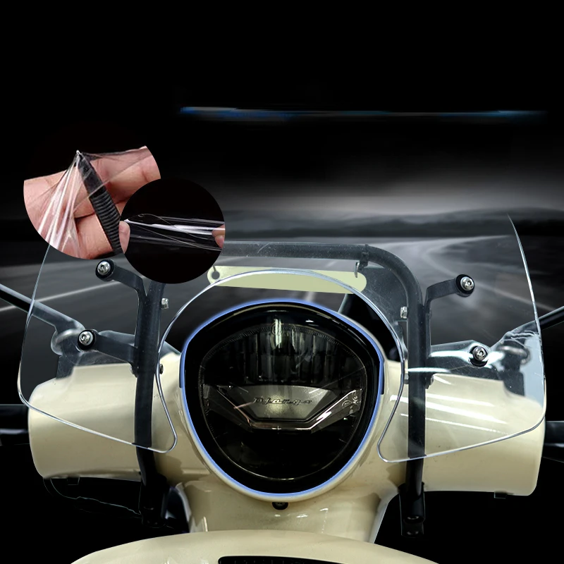 Motorcycle Tank Protector Sticker Lamp Film Whole Car Tpu Transparent