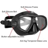 Hyperopia Diving Mask with Tempered Glasses Lens. Antifog Spray,Farsighted Dive Glasses swimming Goggles with nose cover 6