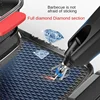 110V Multi-Functional Non-Stick Electric Grill and Griddle,Home Electric Griddle & BBQ Grill,Perfect for BBQ and Hot Pot 4