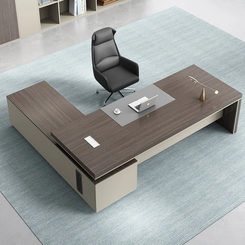 Dark Laptop Office Desks L Shaped Mid Century Modern Writing Computer Desks Art Workings Mueble Para Oficina House Furniture