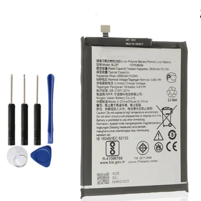 New High quality BL297 4050mAh Battery For Lenovo K10 Note