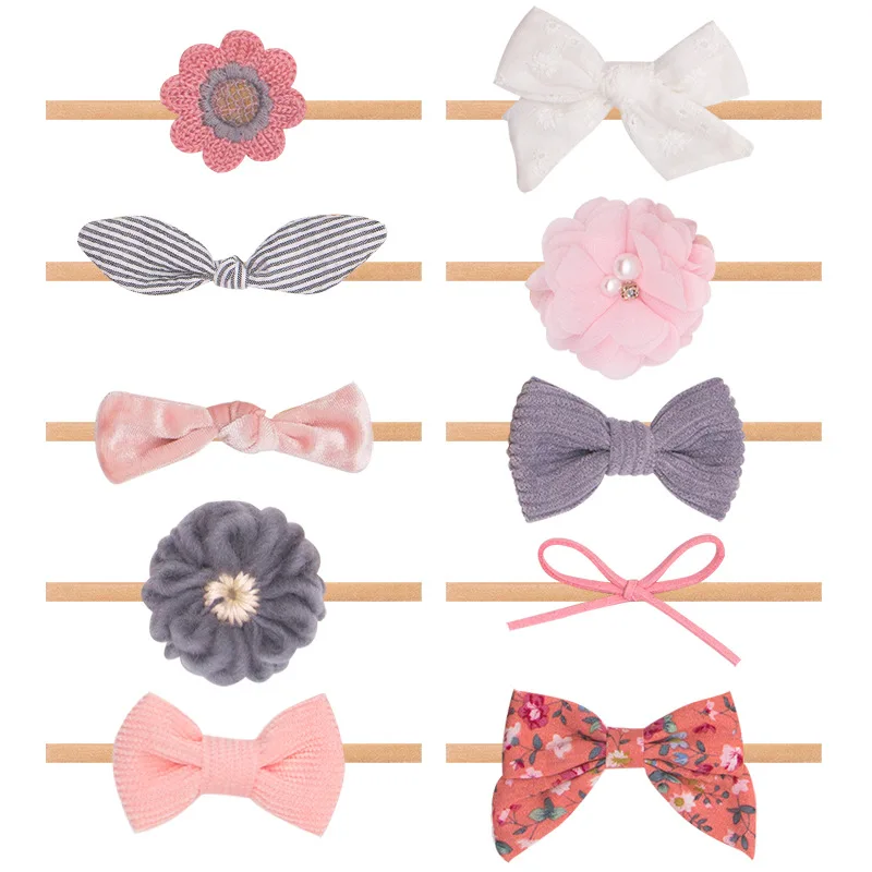 

Baby Headbands Newborn hair Bows Kids Toddler headband Elastic Hair Band headwear children Girl Hair Accessories