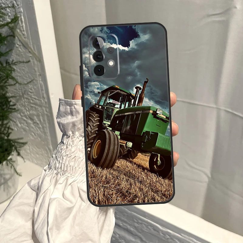 Farm Vehicle Tractor Design Protective Phone Case Cover
