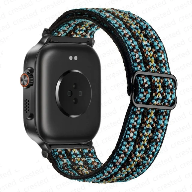 Adjustable Nylon Elastic 22mm Watch Strap Replacement Bracelet