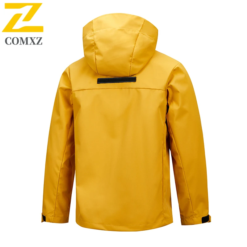 EIAO Windbreaker Jacket Men Women Outdoor Waterproof Hiking Coat Sporty Casual Unisex Lightweight Trekking Camping Windbreaker