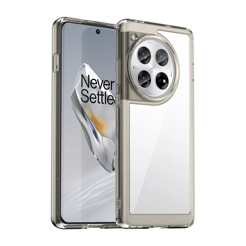 Clear Shockproof TPU Protective Phone Case with Frame