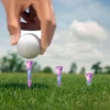 83MM/ 3-1/4 Inches Wooden Golf Tees Colorful Golf Wood Tees Accessories 100 Pack 5