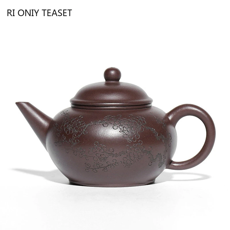 150ml Chinese Yixing Purple Clay Teapots Famous Artists Handmade Tea