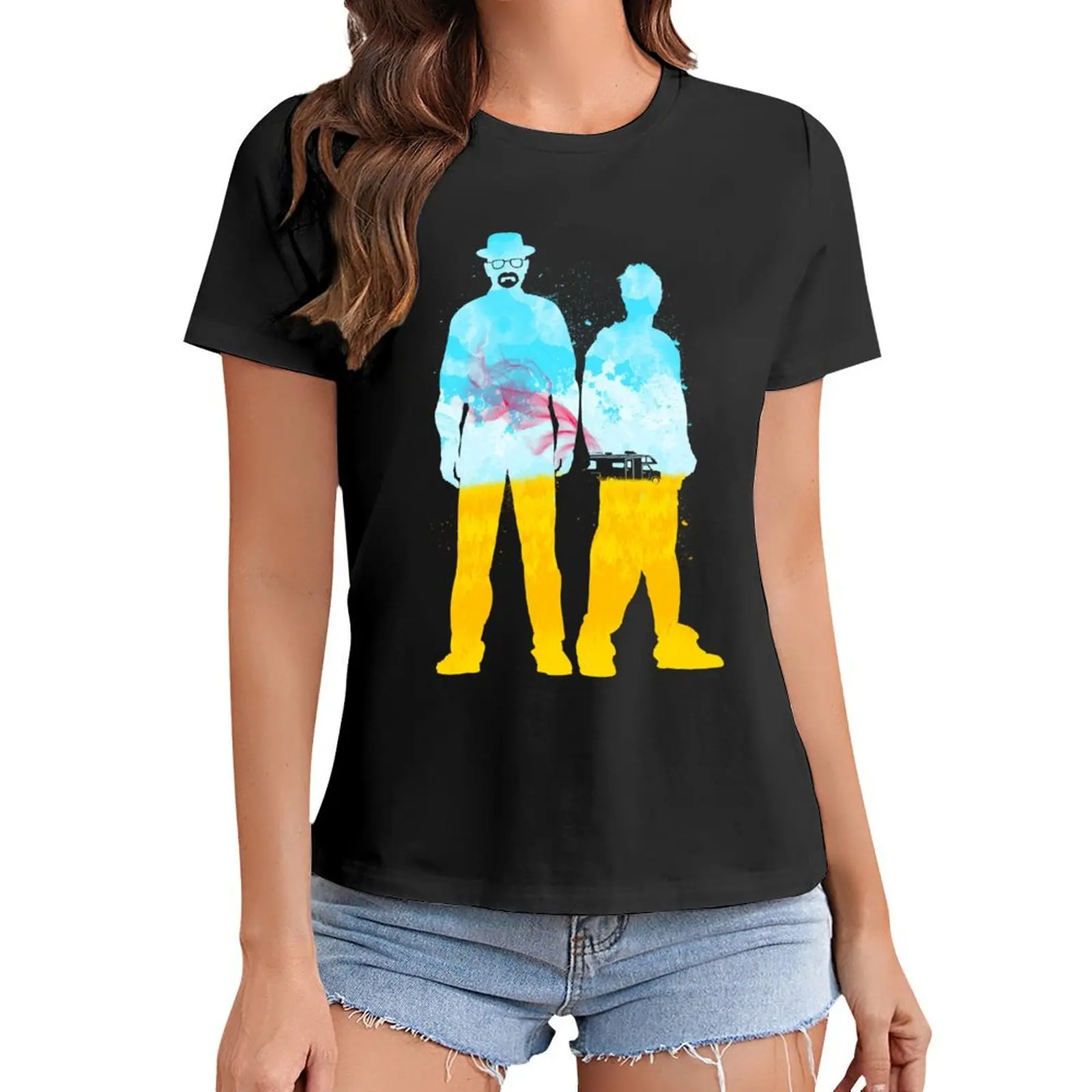 

Respect the Chemistry T-Shirt cute tops oversized Women's cotton t-shirt