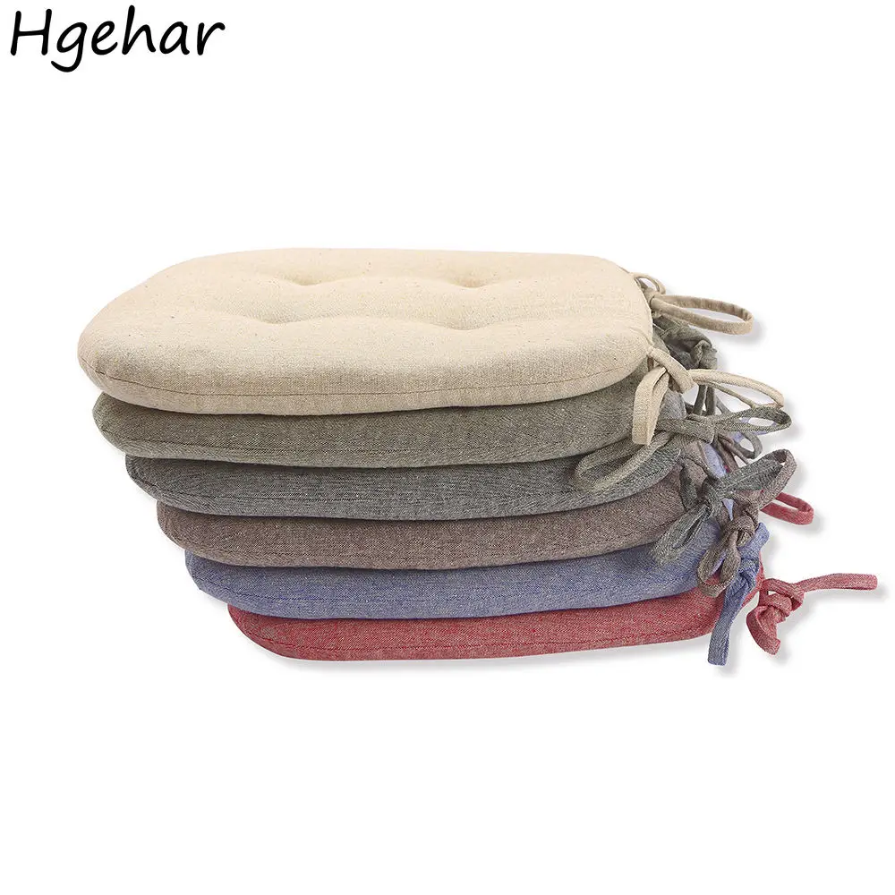 

Solid Cushion Cover Bandage Simple Chair Japan Style Ins Non-slip Basic Design Home Textile Daily Popular 6 Colors Comfortable