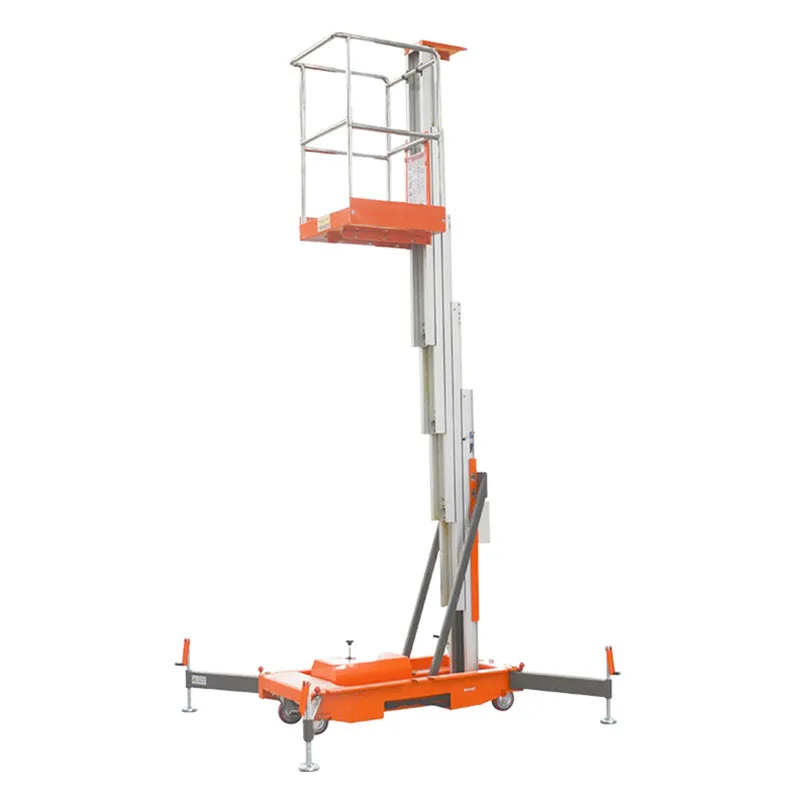 

Qiyun Kinglift 8m AC DC Single Mast Aluminum Alloy Lift Construction Building Elevator ODM OEM EC ISO