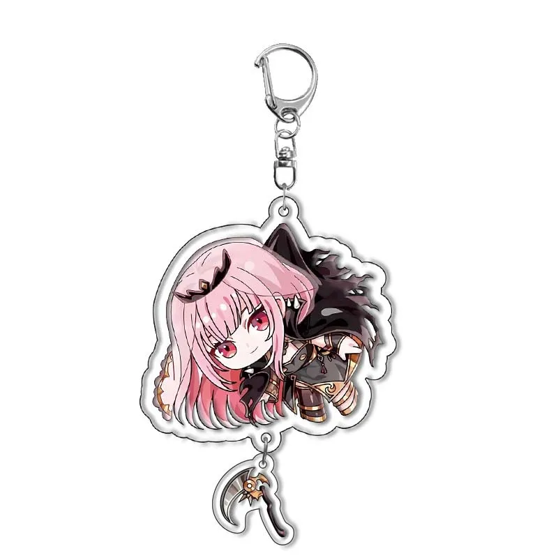 Nijisanji Keychain Cartoon Figure Mysta Rias Vox Akuma Houshou