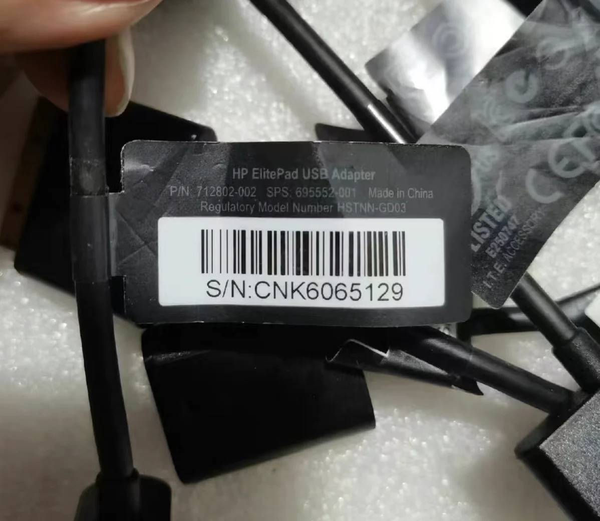 USB adapter 695552-001 H3N46AA for HP ElitePad 900 G1 1000 g2 tablet