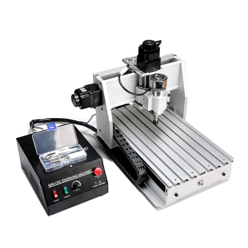 

Mini CNC 3020 Z-DQ Wood Router with Ball Screw Tool Auto-checking Instrument Engraving Machine