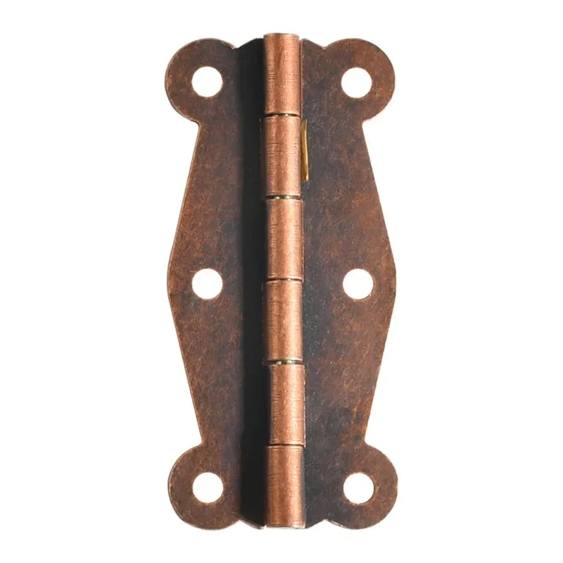 Description Picture 5 of item10pcs Simple Hinges 51*23mm Flower Cabinets Vintage Hardware Furniture Decor Accessorier For Box Jewelry Gift Wine Case