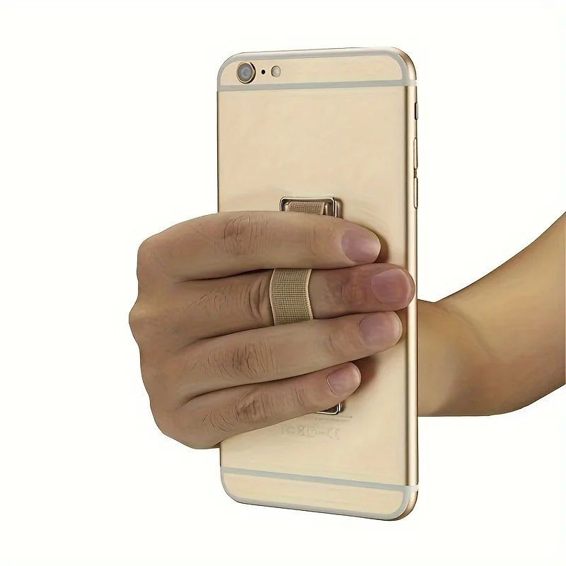 Neue Handgelenk Band Handy Halter Finger Grip Handy Ständer Push-Back-Stickdose Halterung für IPhone Samsung Xiaomi – Detail 7