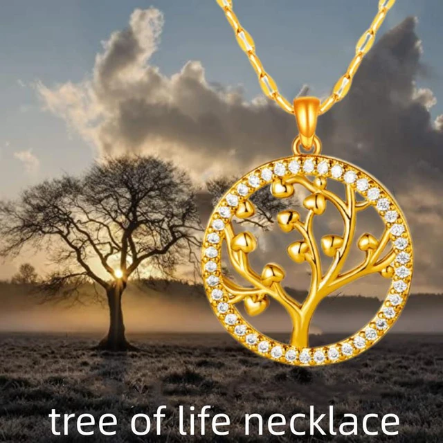 Celtic Tree of Life Solid Pewter Design Necklace – Rockn Willys Boutique