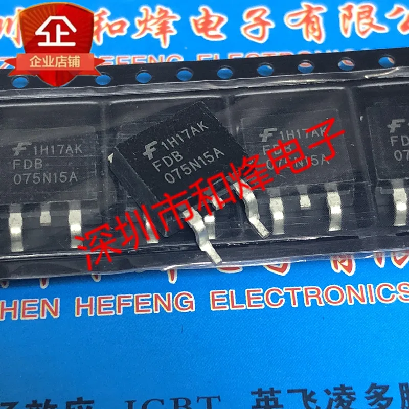 

5 шт.-10 шт. FDB075N15A TO-263 150V 130A Новый и оригинальный на складе