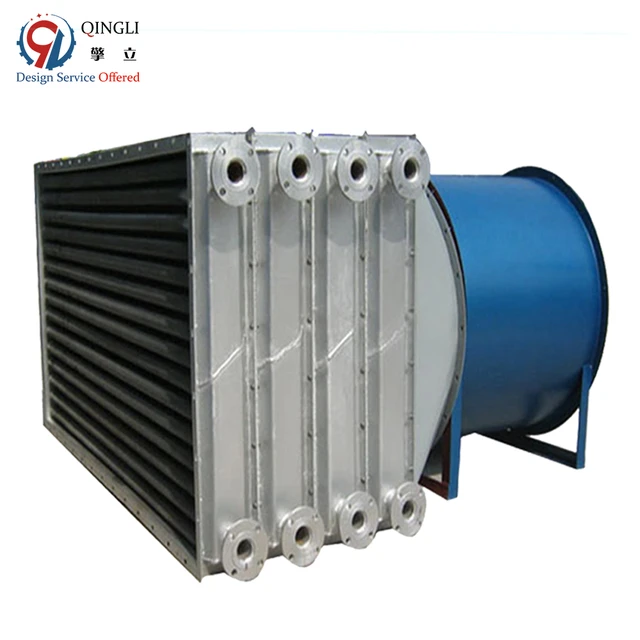 Customized Industrial Solar Hot water to Air Heat Exchanger with Blower -  AliExpress