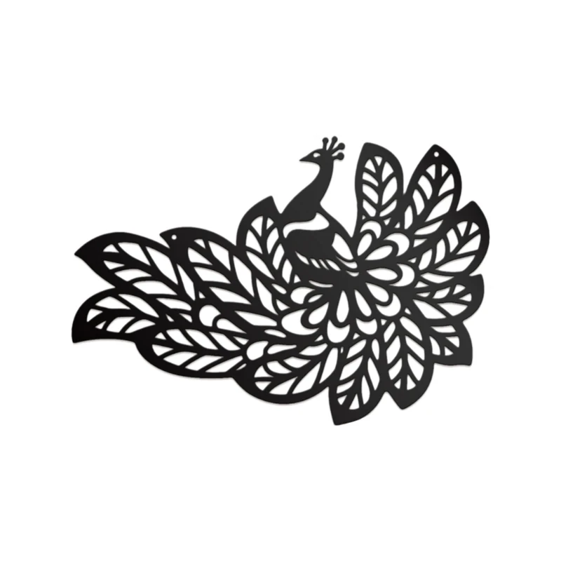 

Minimalists Metal Peacocks Bird Wall Decorations Wall Arts Hangings Sculpture