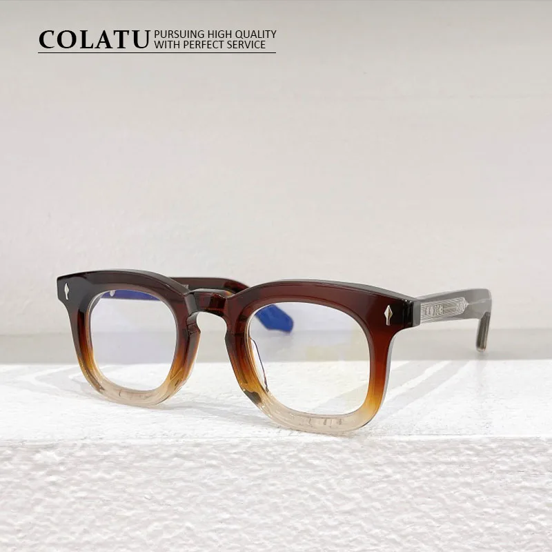 

JMM DEVAUXI Fashion Glasses Frame Men Vintage Designer Acetate Optical Eyeglasses Myopia Reading Women Personalized Eyewear