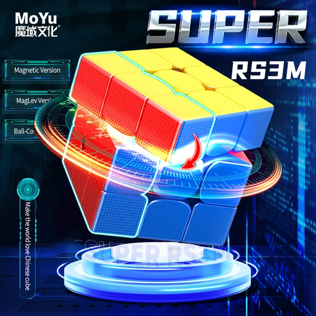 MoYu Super RS3 M 2022 3x3 Ball-Core (Magnetic Core + MagLev) – TheCubicle