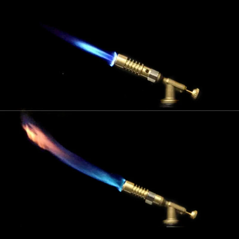 Gas Burner Flame Gas Torch Flame Gun Blowtorch Cooking Soldering Butane AutoIgnition Lighter Heating Camping