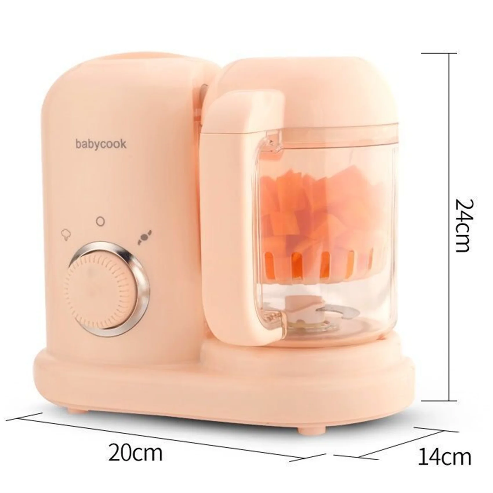 Multi-Function High-precision Baby Food Grinder Small Automatic 4 in 1 Cooking Steamer Cooker Blender Baby Food Machine Blender