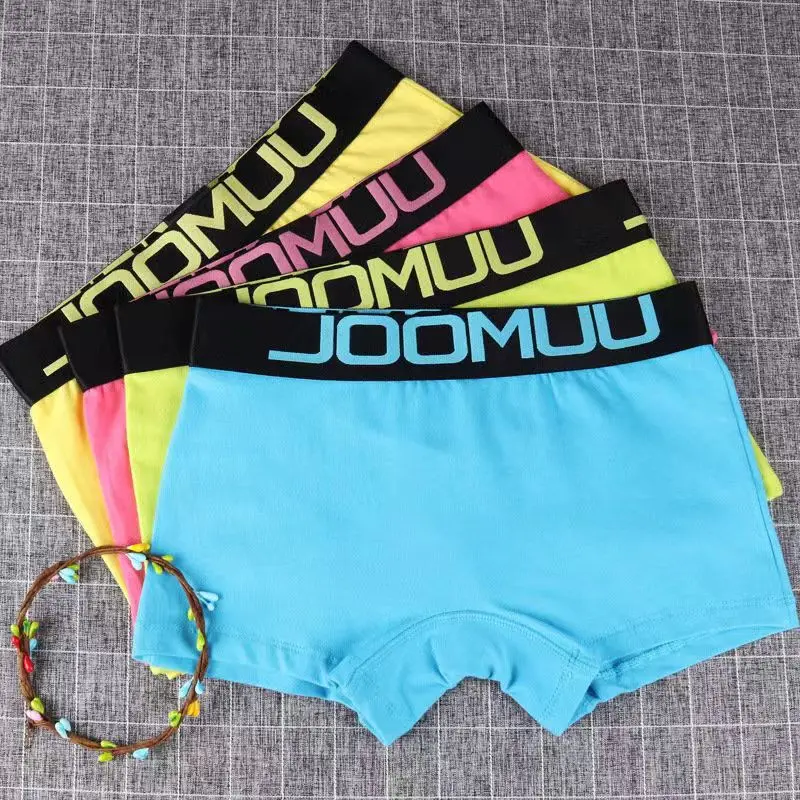 Cotton Panties Boxer Underwear Ladies Breathable Letter Belt Briefs Sports Female Knickers Boyshorts 3PCS
