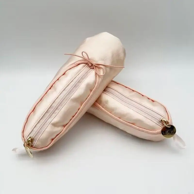 Ballet Shoe Makeup Bag Handcrafted Pencil Bag Cosmetic Organizers for Lipsticks