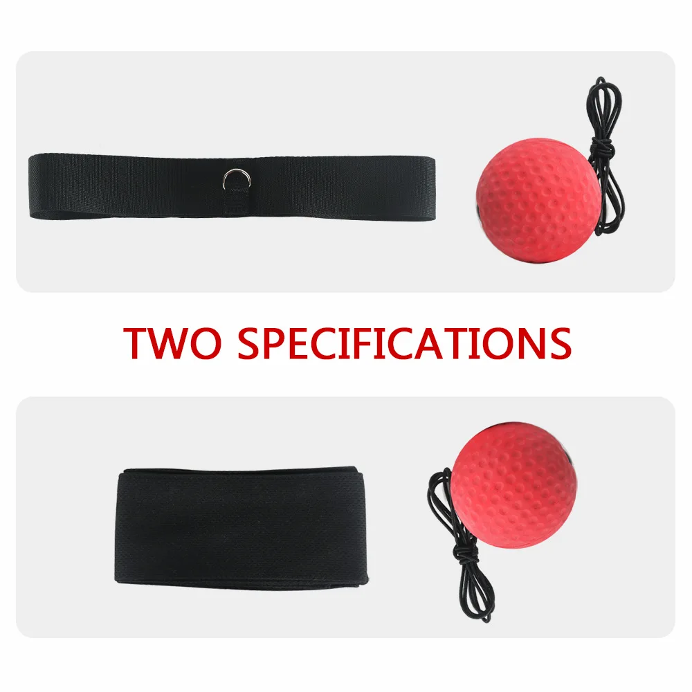 Boxing Reflex Ball Boxing Balls Headband Punching Speed Fight Skill Hand Eye Coordination Training