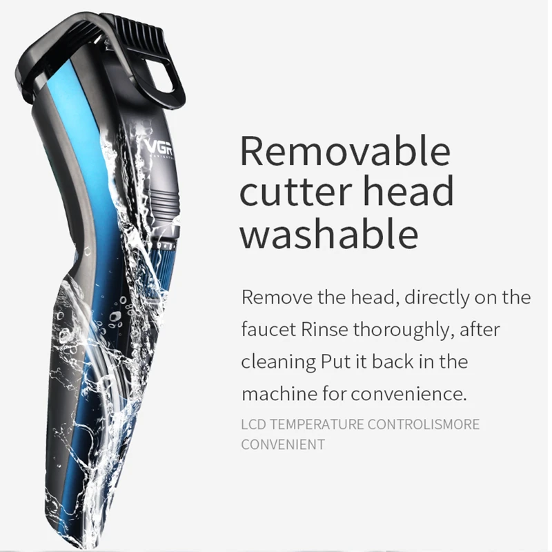 VGR 052 Hair Clipper Professional Personal Care USB Rechargeable  Barbershop Trimmer For Men Washing Barber Haircut Vgr V052 4