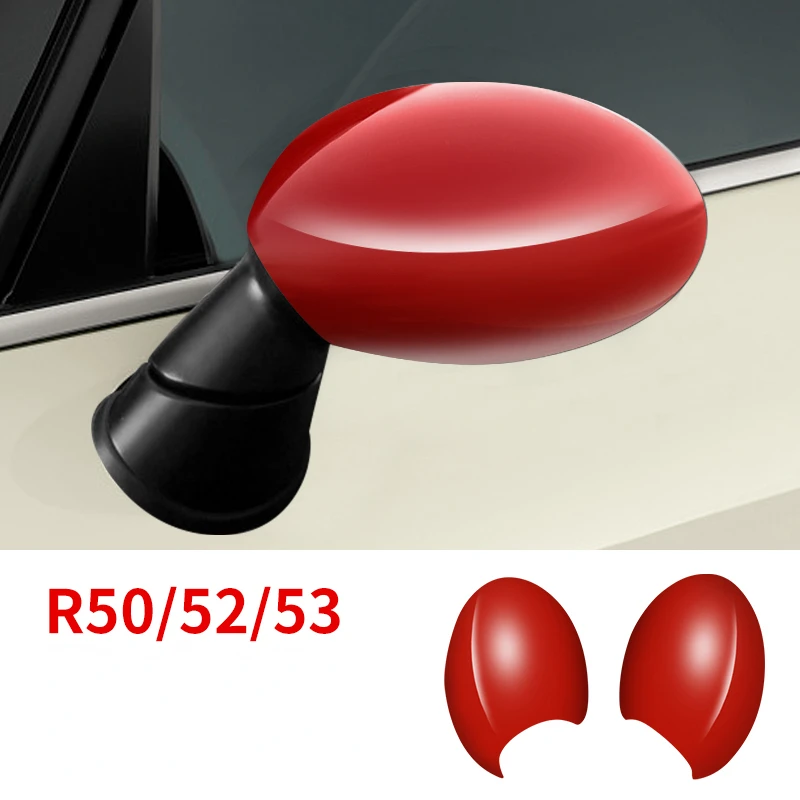 thumbnail image 1 of Cubiertas para espejos retrovisores de coche, accesorios decorativos para Mini One Cooper S Hatchback Convertible R50 R52 R53, 1 of 5