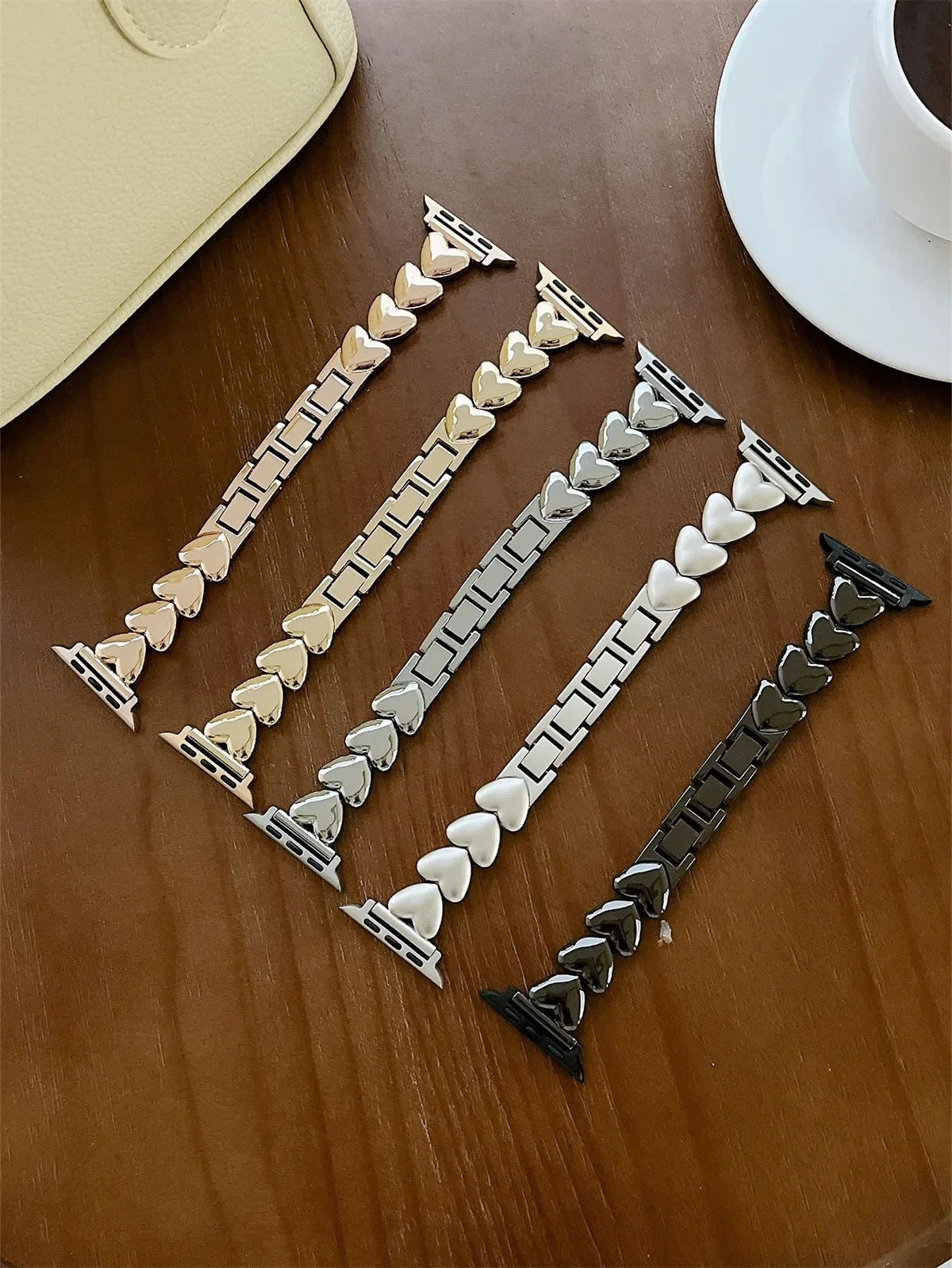 Watch Band For iWatch 42/44/45/46/49mm 38/40/41mm Metal Fashion Watch Strap For Watch Series Ultra2 Series 10/9/8/7/6/5/4/3/2/1_voghion.com