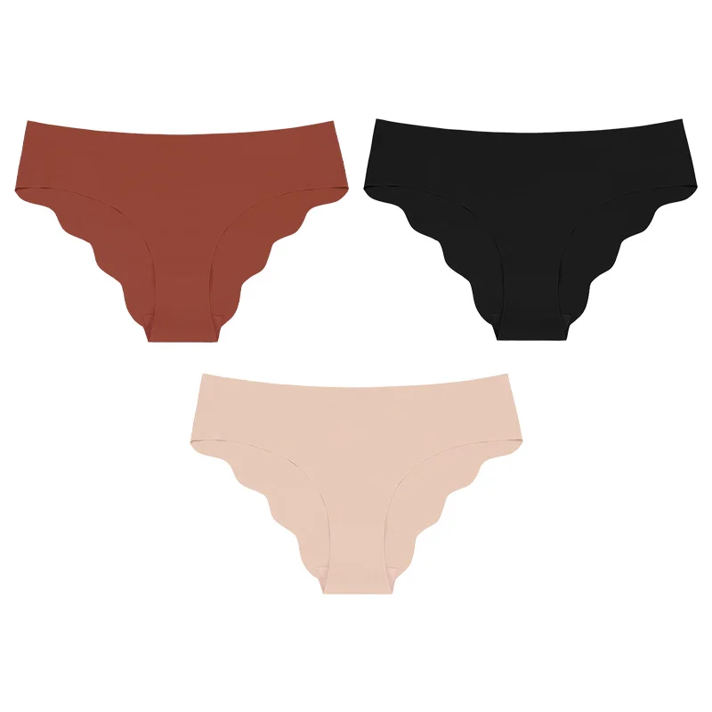 Seamless Underwear Women Ladies Briefs Comfortable Panty Low-Rise Girls  Women Panties Female Soft Underpants S-2XL Lingerie