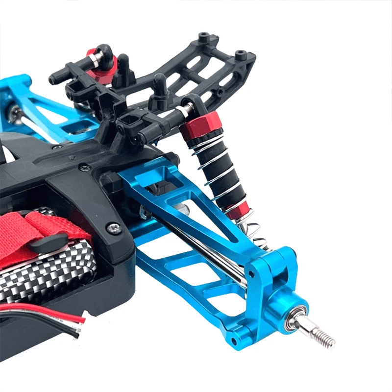 RC CNC Machined Suspension Upgrade Kit For Traxxas 1/10 Slash 2WD - Aluminum Arms, Shock Towers, Hubs & More In Multiple Colors - View #7